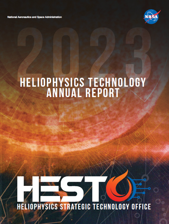 2023 Heliophysics Technology Annual Report Cover